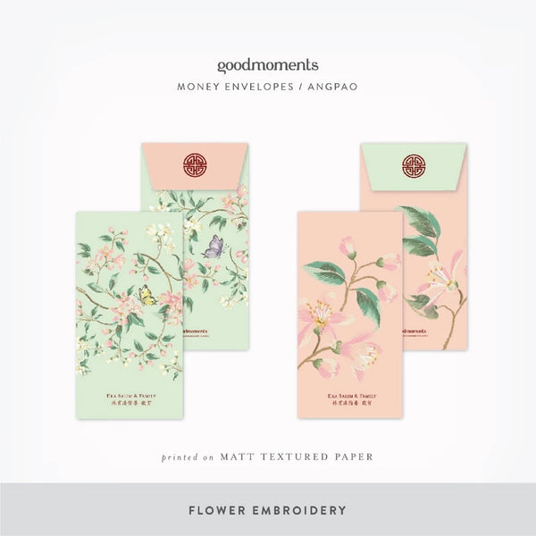 CLASSIC PASTELS Custom Money Envelope - Custom Money Envelope