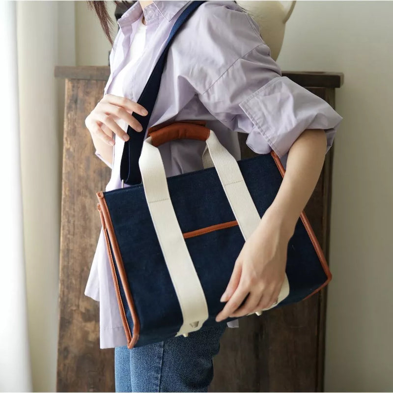 Nara Bag Denim - Women's Shoulder Bags