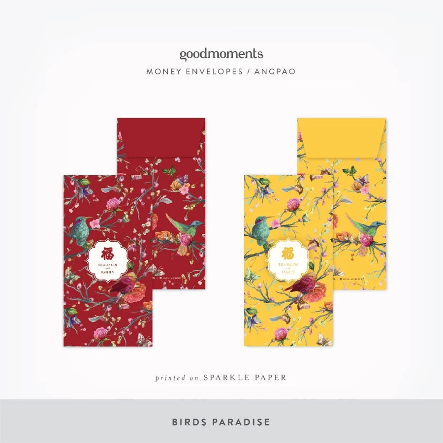 ORIENTAL Custom Money Envelope - Custom Money Envelope