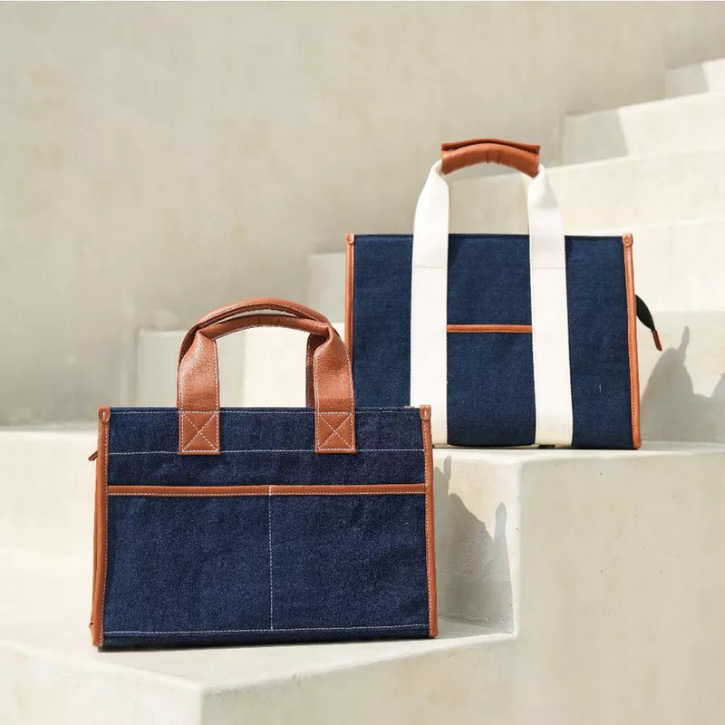 Nara Bag Denim - Women's Shoulder Bags