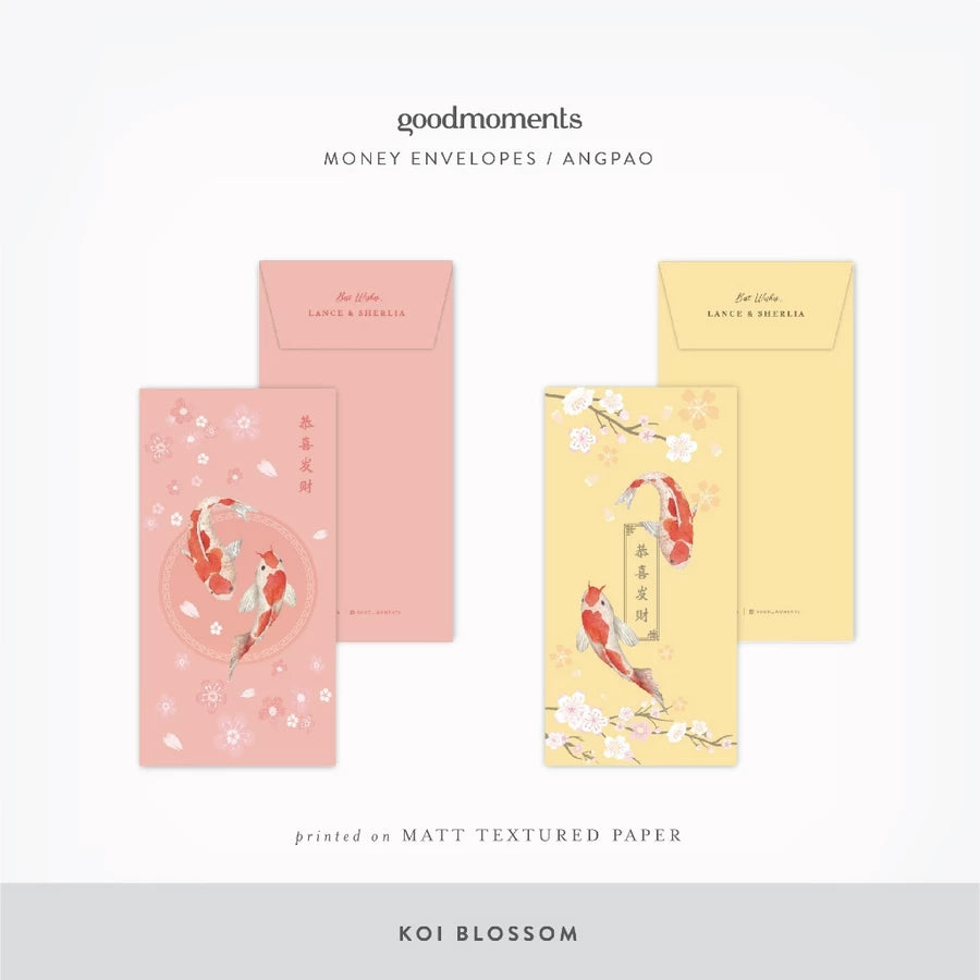 GONG XI FA CAI Custom Money Envelope - Custom CNY Money Envelope