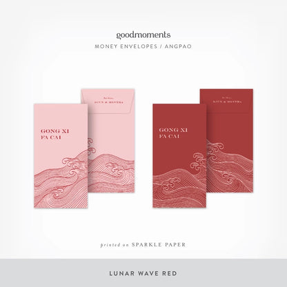 GONG XI FA CAI Custom Money Envelope - Custom CNY Money Envelope