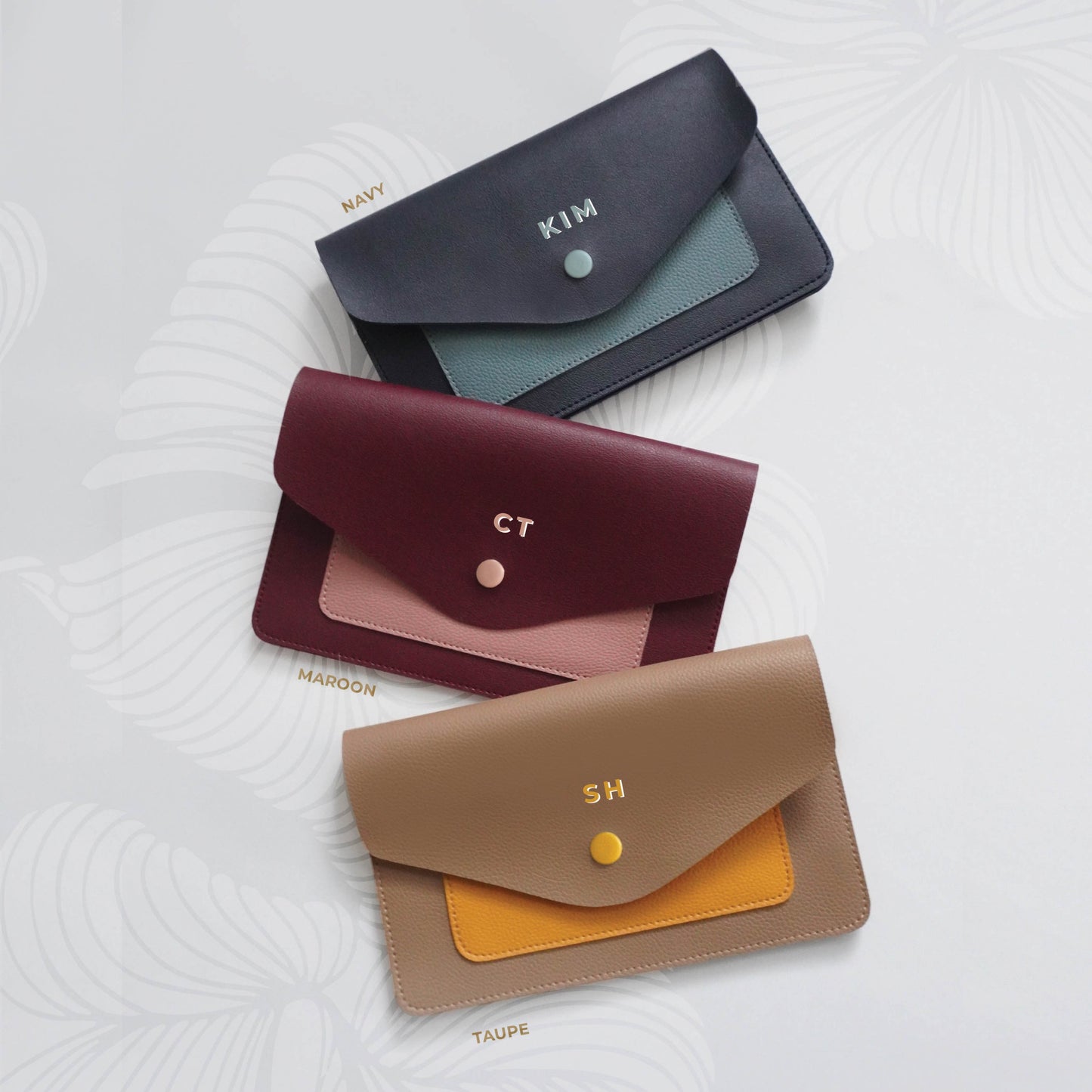 LOUIE CLUTCH - Leather Phone Wallet